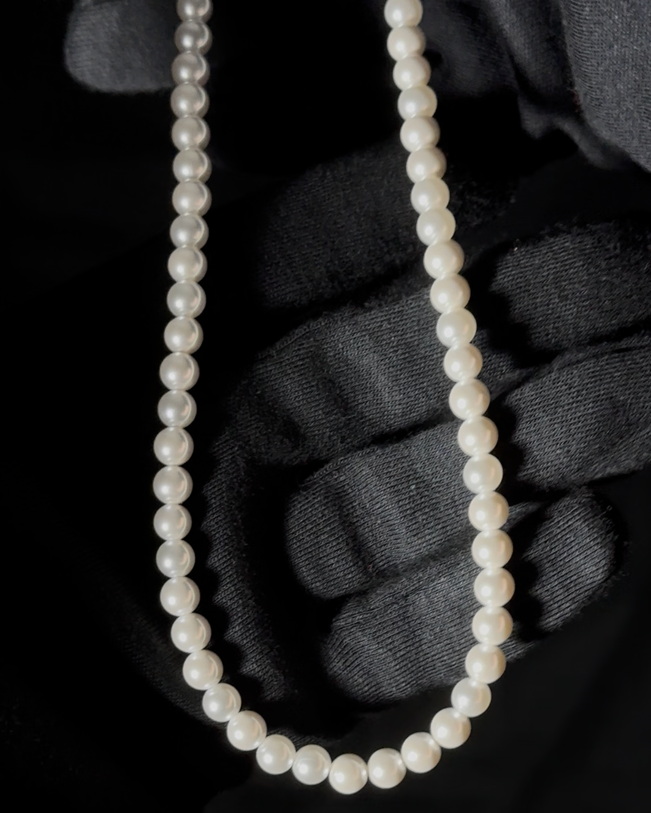 Collar de perlas– Plata 925 (43.5 cm)